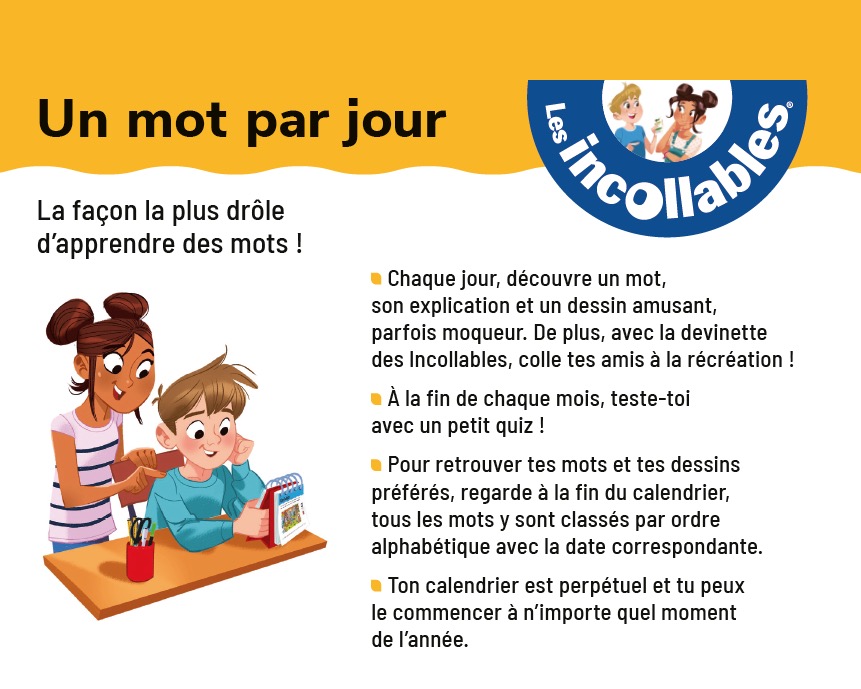 Les incollables – Un mot par jour – CE1 7/8 ans – Édition 2021 – Image 7