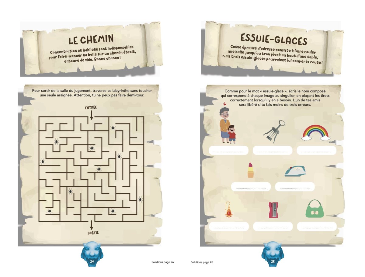 Cahier de vacances 2024 Fort Boyard – Les incollables – CM1 au CM2 – 9/10 ans – Image 4