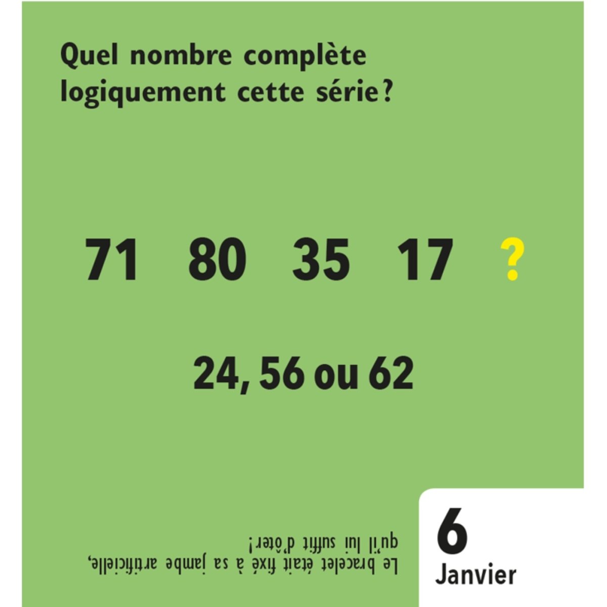 Mini calendrier – 365 casse-tête – Image 5