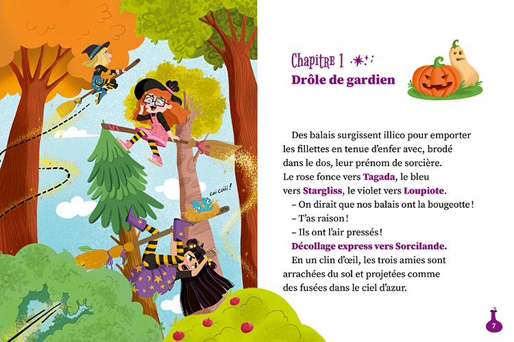 Une, deux, trois Sorcières d’enfer – Allô Halloween ! – Tome 4 – Image 4