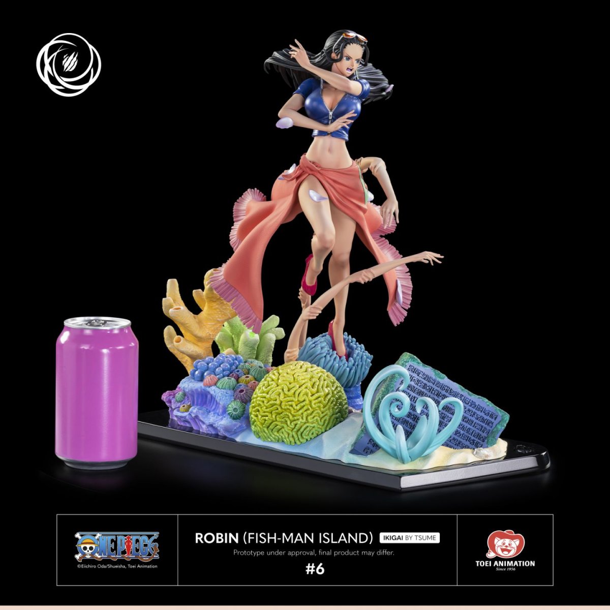 Tsume Art Ikigai – One Piece – Nico Robin (Île des hommes-poisson) – Image 5